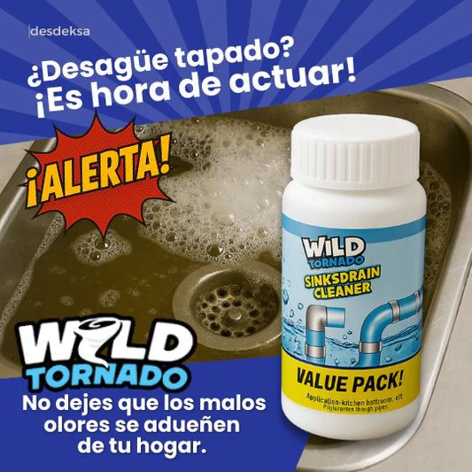 🚰🌀 Wild Tornado Destapa Caño ⚡🔧💦