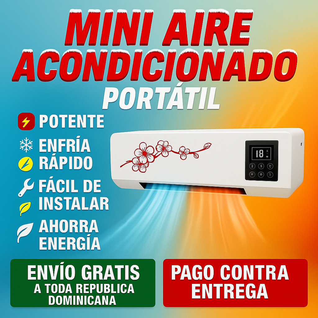 ❄MINI AIRE ACONDICIONADO PORTATIL ❄