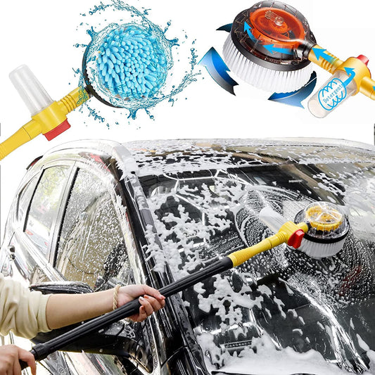 ✨🌀🚗 Cepillo Giratorio LimpiaFácil para Autos 🧽💦