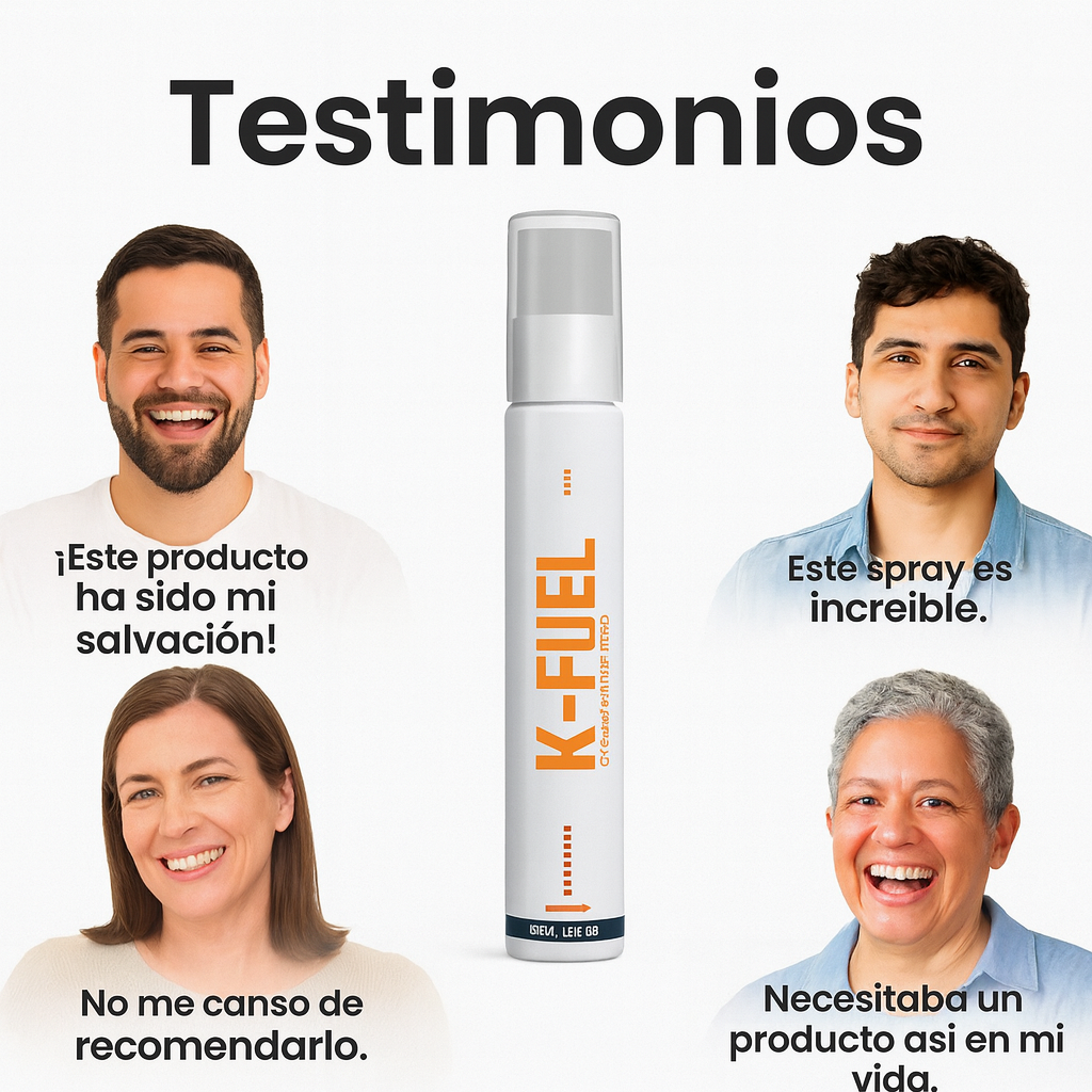 K-FUEL Spray Adelgazante 🌿💧⚡