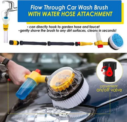 ✨🌀🚗 Cepillo Giratorio LimpiaFácil para Autos 🧽💦