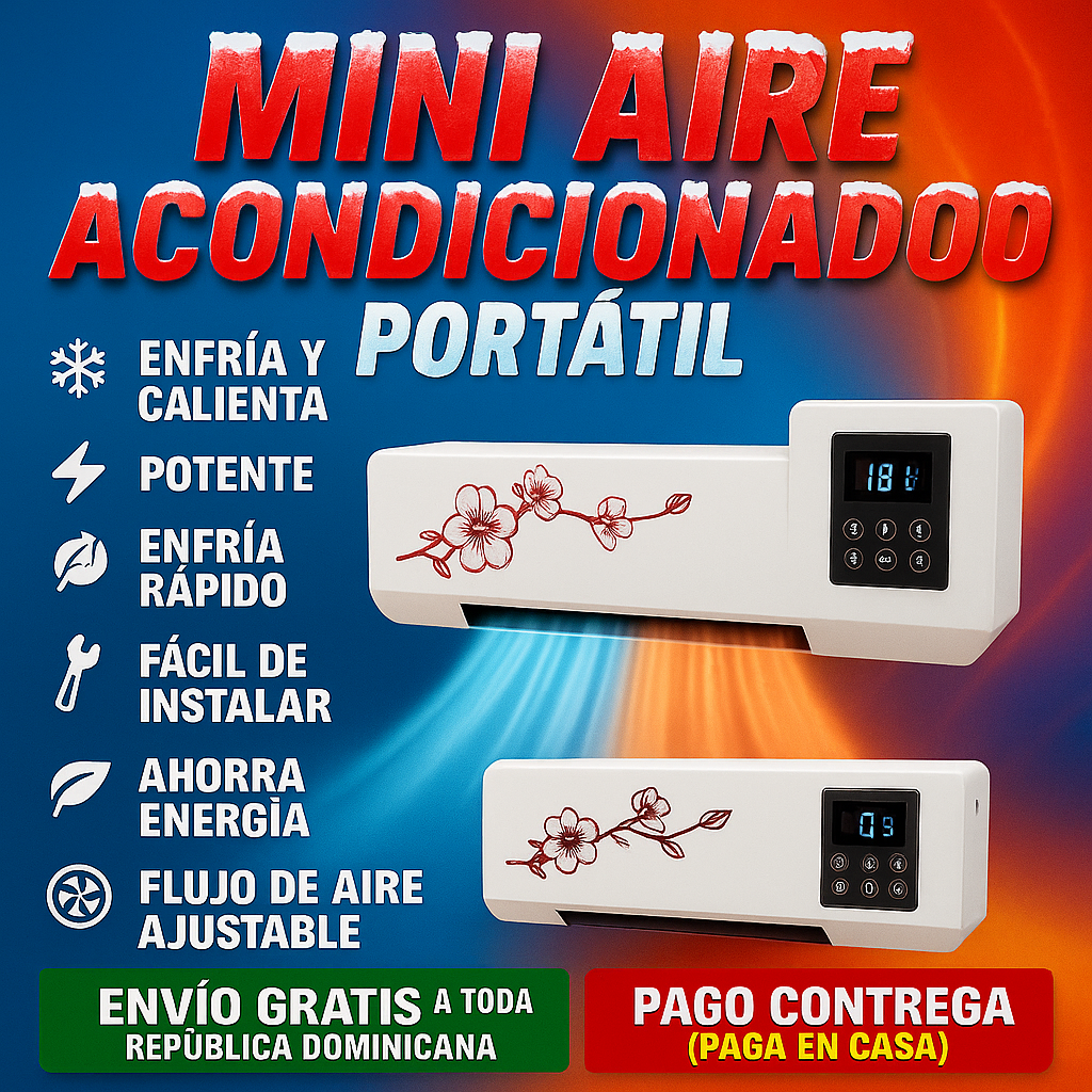 ❄MINI AIRE ACONDICIONADO PORTATIL ❄