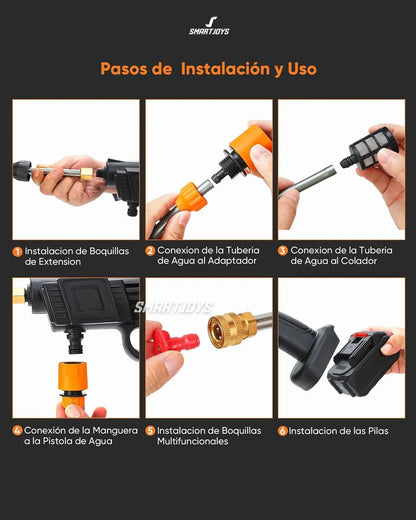 PISTOLA HIDROLAVADORA  🔫🚿