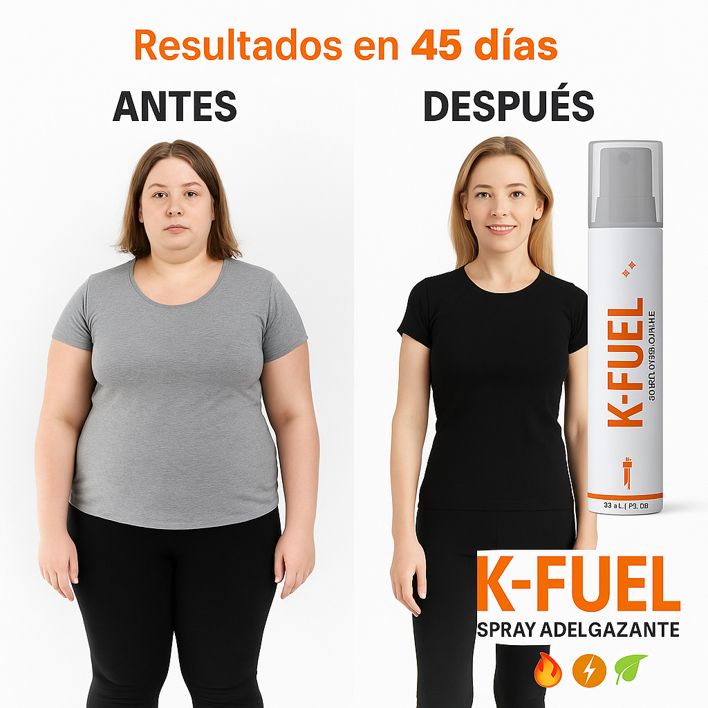 K-FUEL Spray Adelgazante 🌿💧⚡