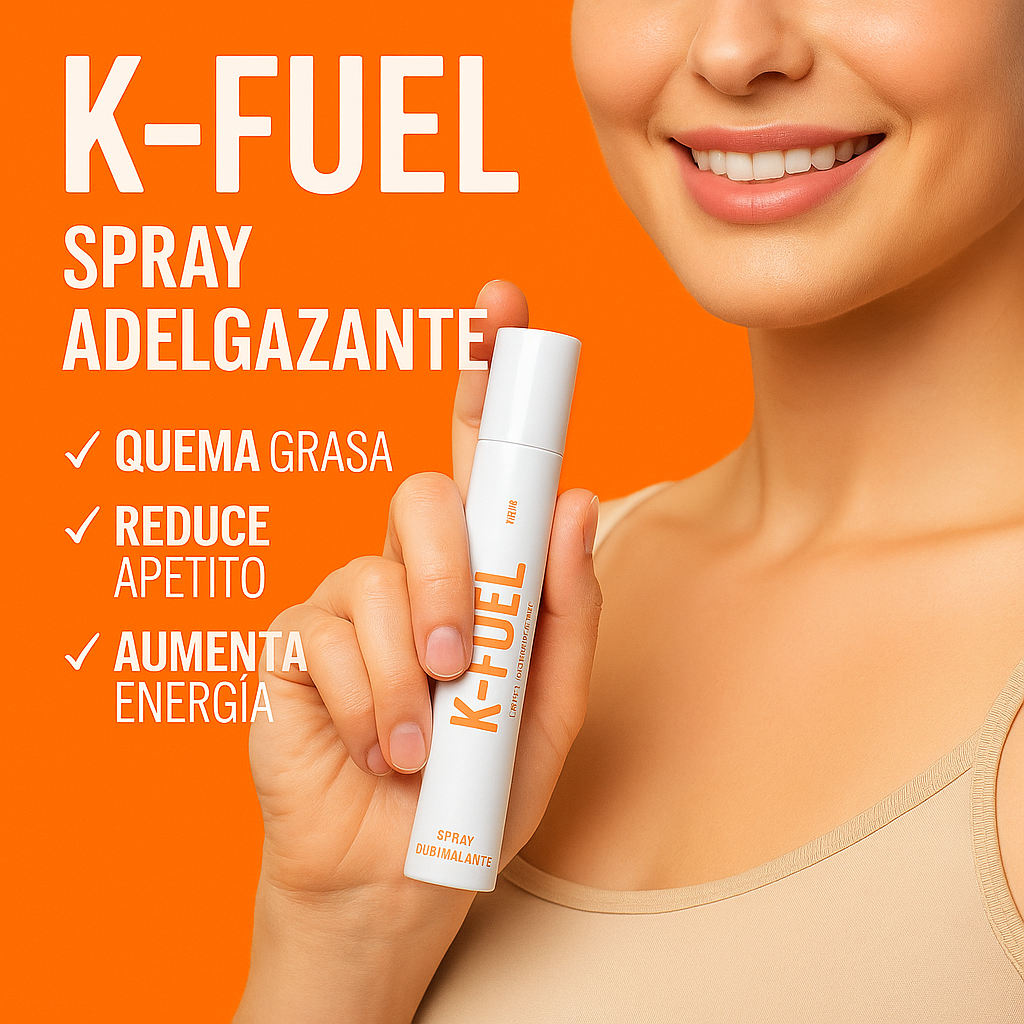 K-FUEL Spray Adelgazante 🌿💧⚡