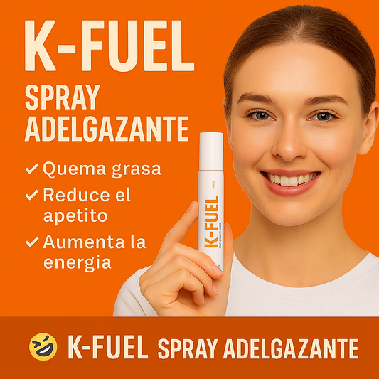 K-FUEL Spray Adelgazante 🌿💧⚡