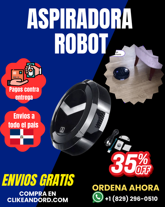 🤖🧹 Aspiradora Robot 🏡🧺
